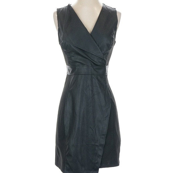 BCBGMaxAzria Dresses & Skirts - BCBGMaxAzria Black Sleeveless Mini Dress